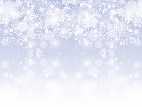 Christmas snow background 　 — 图库矢量图片